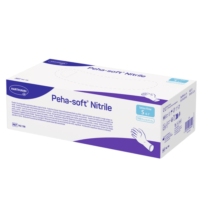 Onderzoekshandschoenen - Peha-soft Nitrile - 100 stuks - maat S