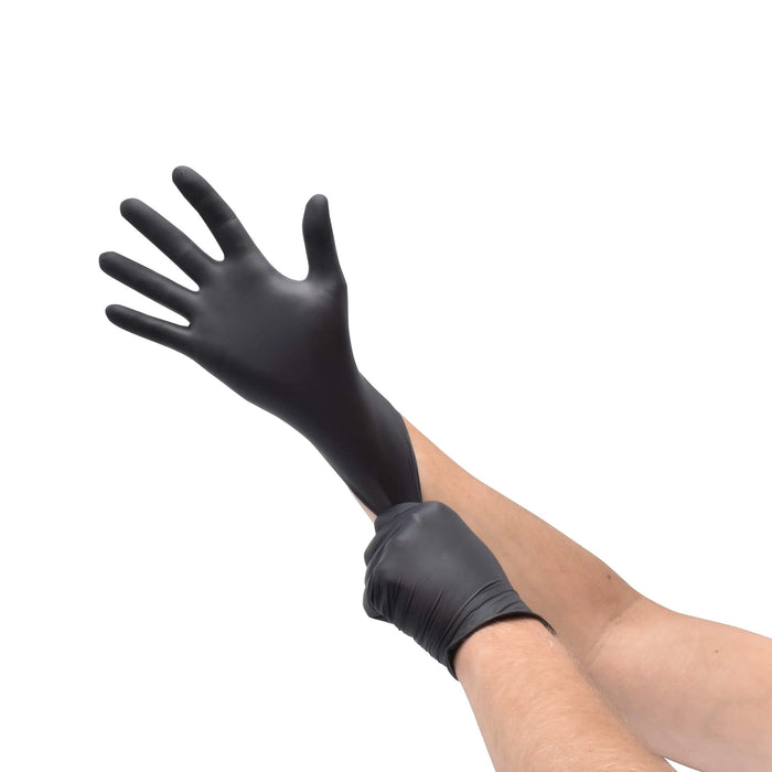 Handschoenen Soft Nitril - Ongepoederd - Zwart - 100 stuks