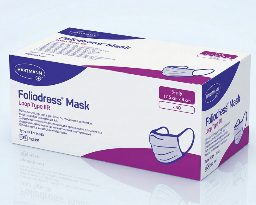 Hartmann Foliodress Comfort Loop - mondmasker type II - 50 stuks - KS Medical Group