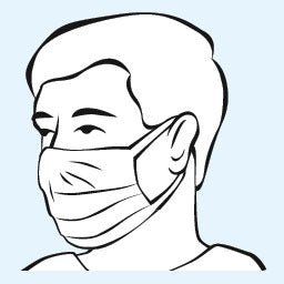 Hartmann Foliodress Comfort Loop - mondmasker type II - 50 stuks - KS Medical Group