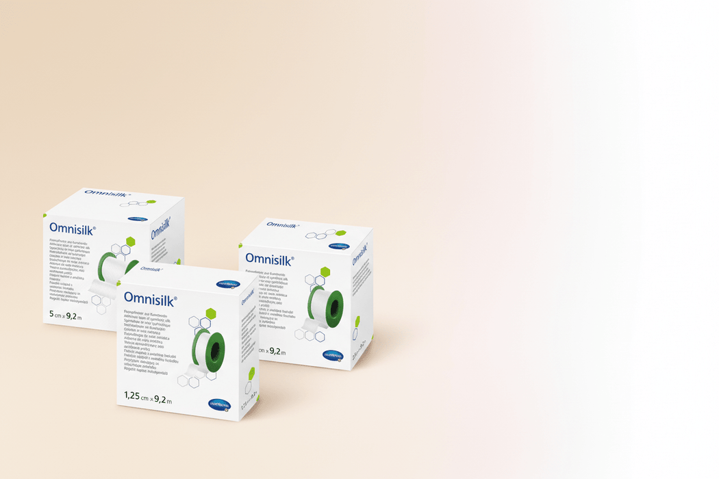 Hartmann Omnisilk - hypoallergene non - woven fixatie pleister op rol - KS Medical Group