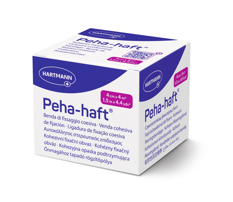 Hartmann Peha - haft - Latexvrije Fixatiezwachtel - Wit - 4cm x 4m - KS Medical Group