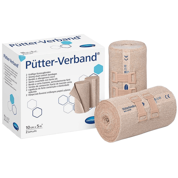 Hartmann duopak putter verband 5m x 8 /10 cm