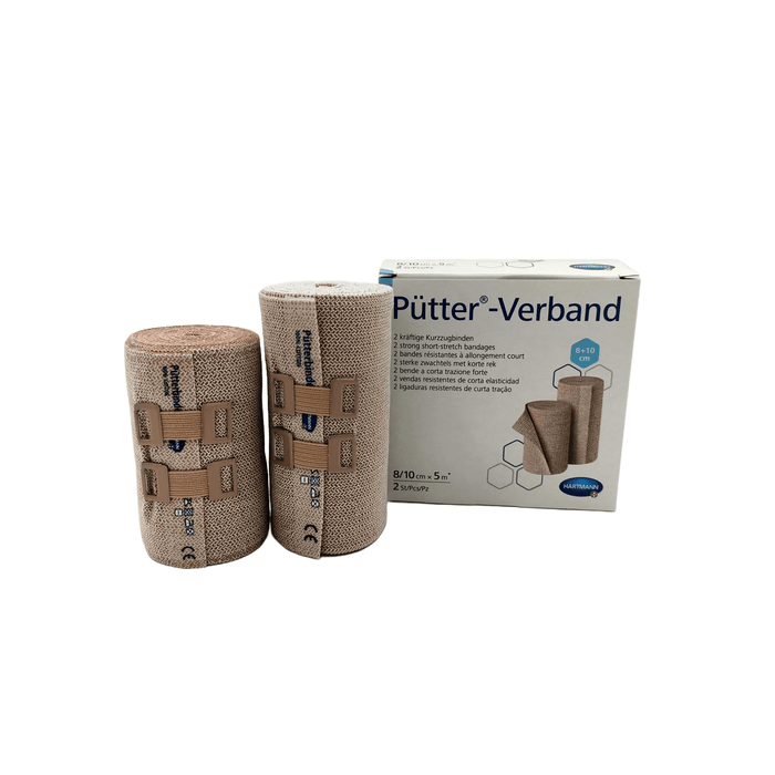 Hartmann Putter-Verband zwachtel met verbandklemmen