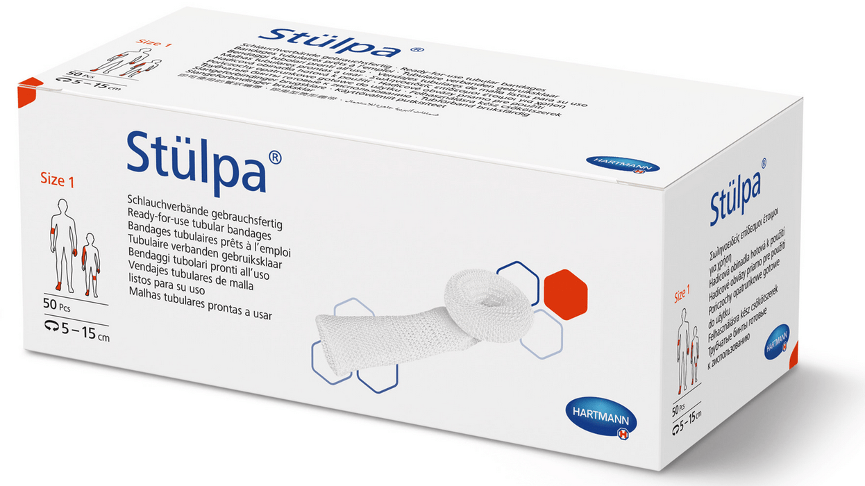 Hartmann Stulpa kant en klaar verband - Maat 1 - Omtrek 5-15cm