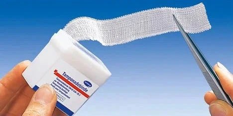 Gaaswiek - Gaasstrook - Tamponadezwachtel