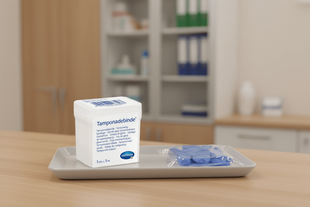 Hartmann Tamponadezwachtel - 1cm x 5m - KS Medical Group