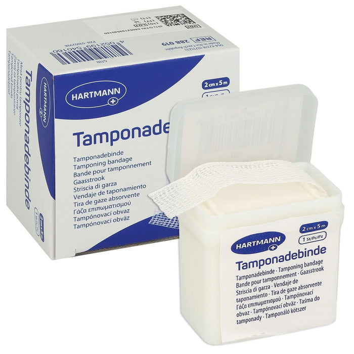 Hartmann Tamponadezwachtel - 2cm × 5m - KS Medical Group