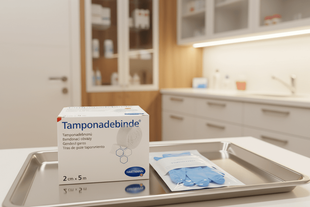 Hartmann Tamponadezwachtel - 2cm × 5m - KS Medical Group