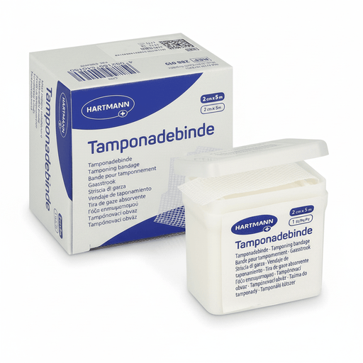 Hartmann Tamponadezwachtel - 2cm × 5m - KS Medical Group