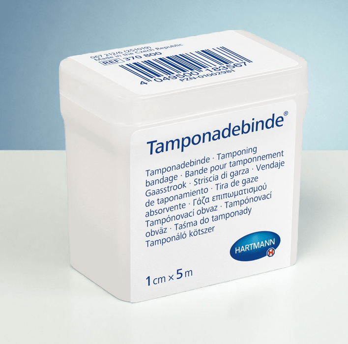 Hartmann Tamponadezwachtel - Gaaswiek - 1cm x 5m