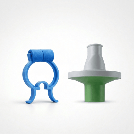 MADA 83 Green - Bacteriefilter + Disposable Foam Neusklem - 100 stuks (30845) - KS Medical Group