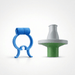 MADA 83 Green - Bacteriefilter + Disposable Foam Neusklem - 100 stuks (30845) - KS Medical Group