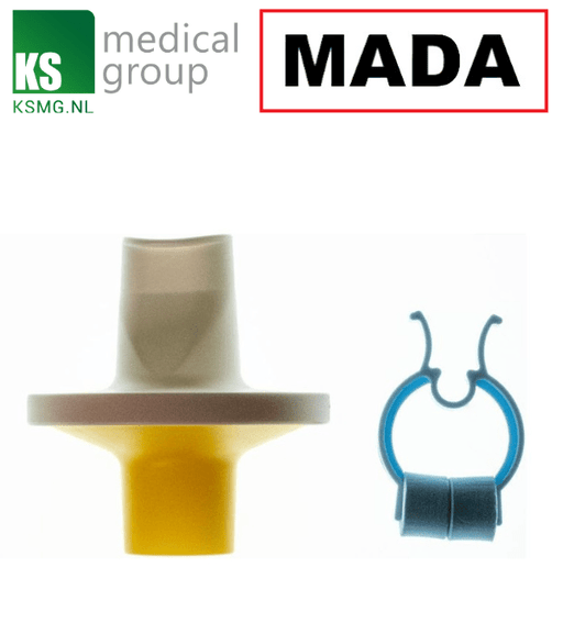 MADA  83 yellow (30844) 100 st bacteriefilter + foam neusklem