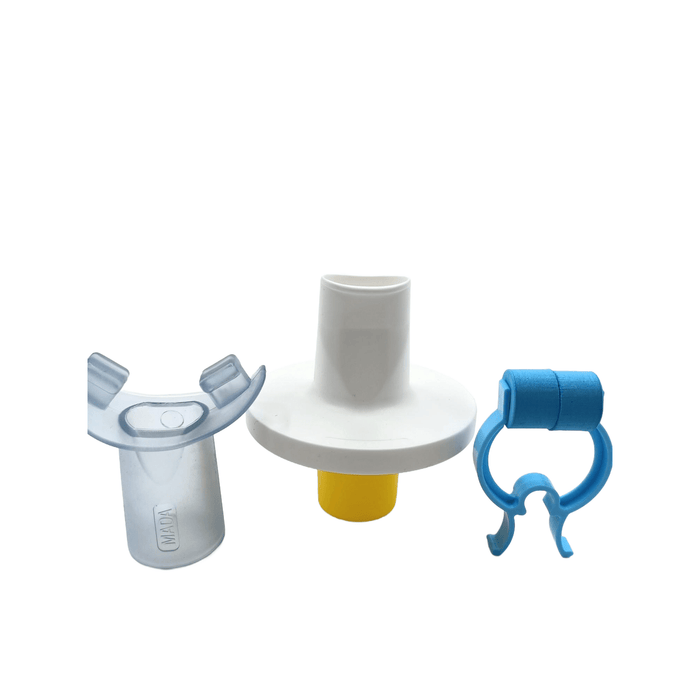 MADA 83 yellow (30895) bacteriefilter + foam neusklem en bite-on