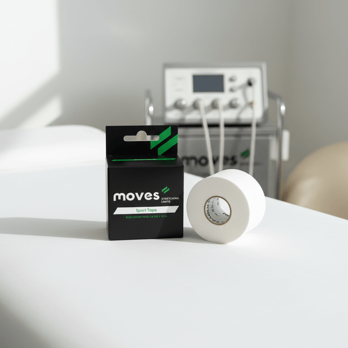 MOVES Sportape - 3.8 cm x 10 meter - Wit - KS Medical Group