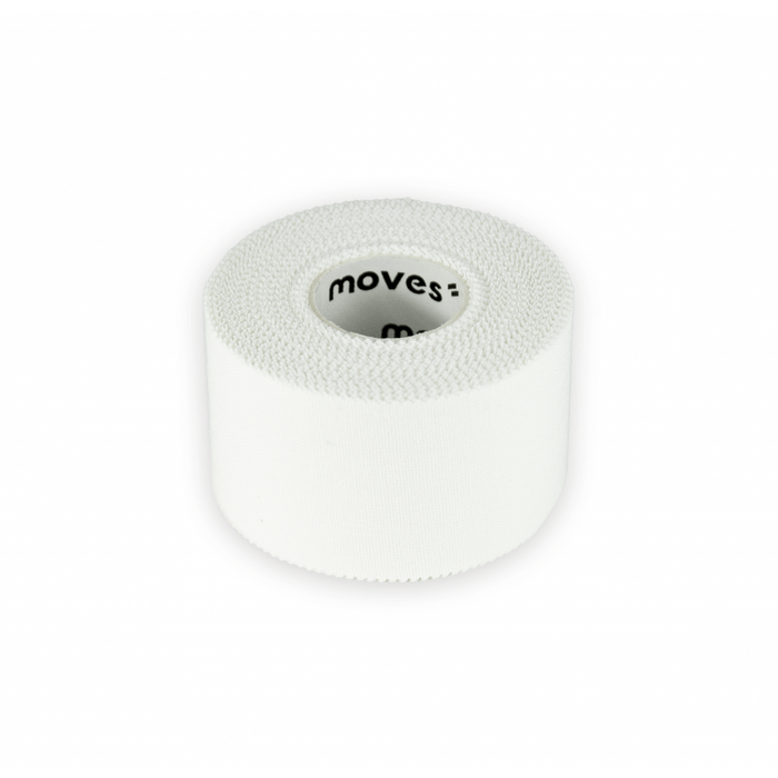 MOVES Sportape - 3.8 cm x 10 meter - Wit