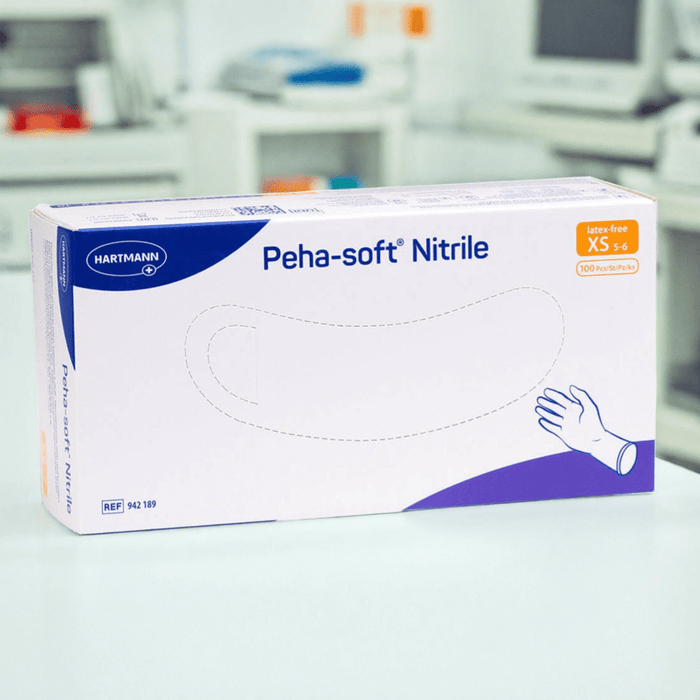 Onderzoekshandschoenen - Peha-soft Nitrile - 100 stuks - maat XS