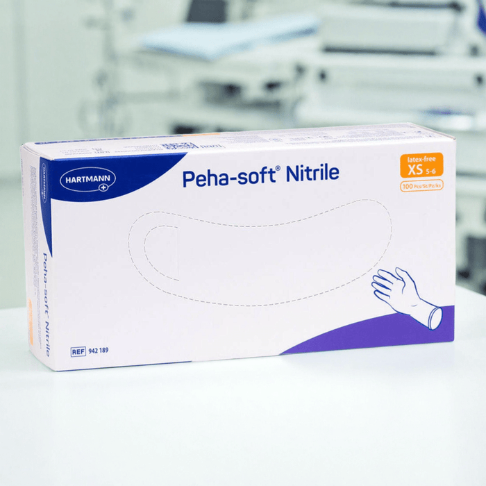 Onderzoekshandschoenen - Peha-soft Nitrile - 100 stuks - maat XS
