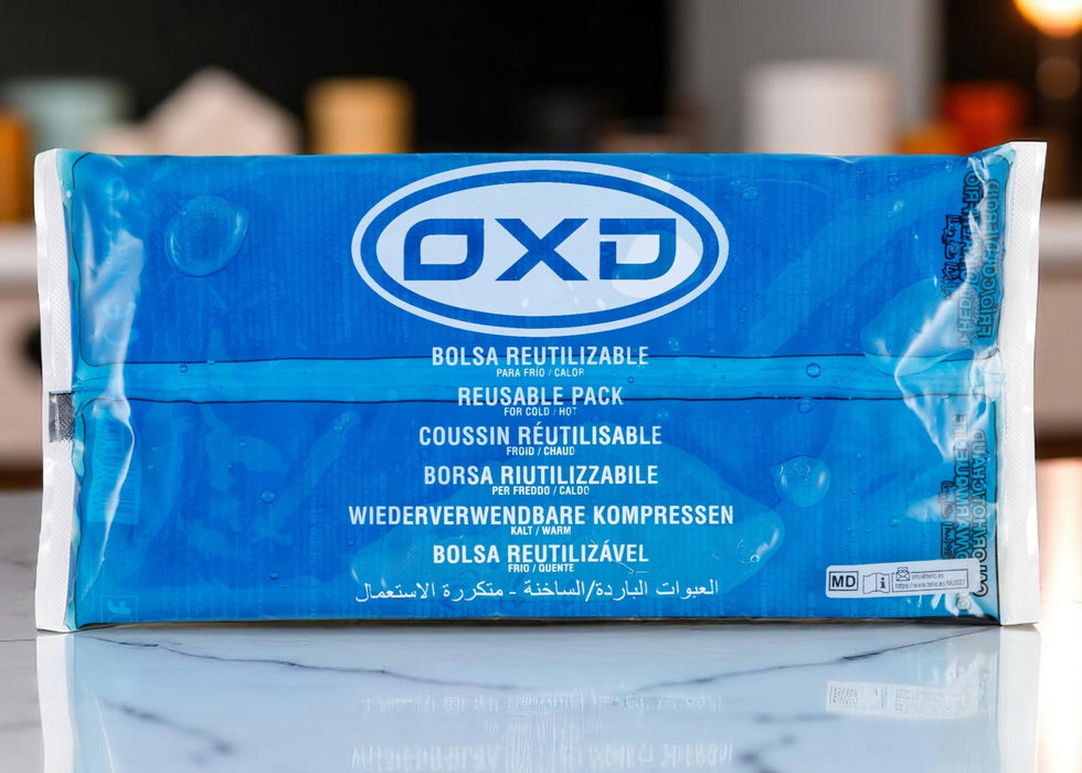 OXD - Herbruikbare Cold/Hot pack - 13 X 26 cm. Herbruikbaar kompres voor zowel warmte- als koudetherapie.