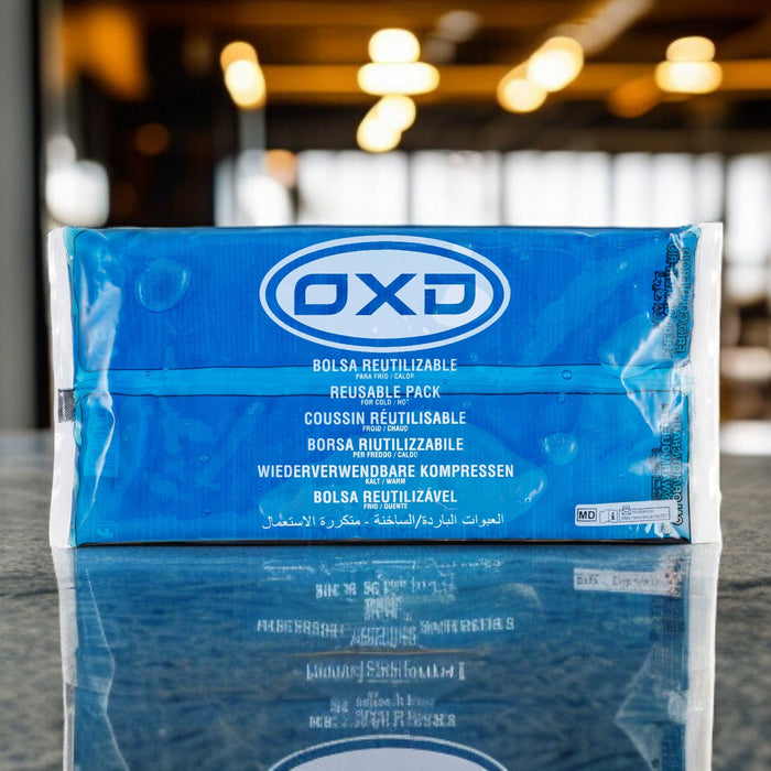 OXD - Herbruikbare Cold/Hot pack - 13 X 26 cm. Herbruikbaar kompres voor zowel warmte- als koudetherapie.