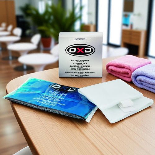 OXD - Herbruikbare Cold/Hot pack met beschermhoes - 13x26 cm. Herbruikbaar warmte & koel kompres met comfort & veiligheid. Icepack kopen?