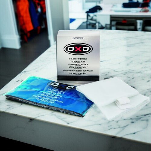 OXD - Herbruikbare Cold/Hot pack met beschermhoes - 13x26 cm. Herbruikbaar warmte & koel kompres met comfort & veiligheid. Icepack kopen?