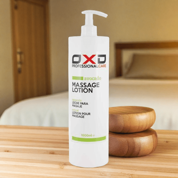 OXD Professional Care - Massage Lotion - Avocado - 1000ml
Avocado Massage Lotion 1 liter – Hydraterende Verzorging voor de Droge of Gevoelige Huid
