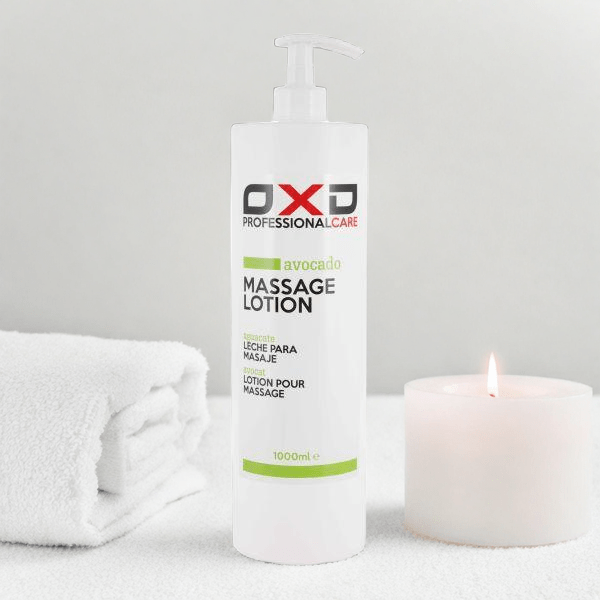 OXD Professional Care - Massage Lotion - Avocado - 1000ml
Avocado Massage Lotion 1 liter – Hydraterende Verzorging voor de Droge of Gevoelige Huid