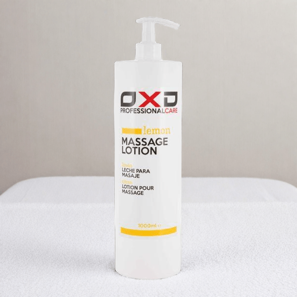 OXD Professional Care - Massage Lotion - Lemon - 1000ml
Lemon Massage Lotion 1 Liter – Frisse Citrusmassage voor Huid en Zintuigen