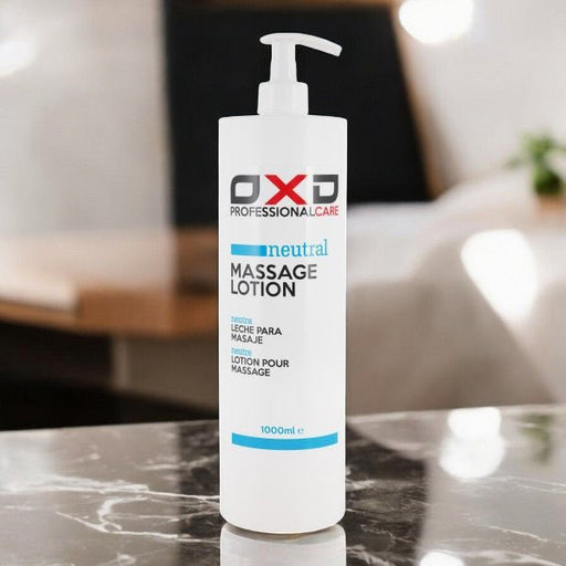 OXD Professional Care - Massage Lotion - Neutraal - 1000ml. Neutrale Massage Lotion 1 liter – Geurloos, Professioneel en Huidvriendelijk. Massage lotion kopen?
