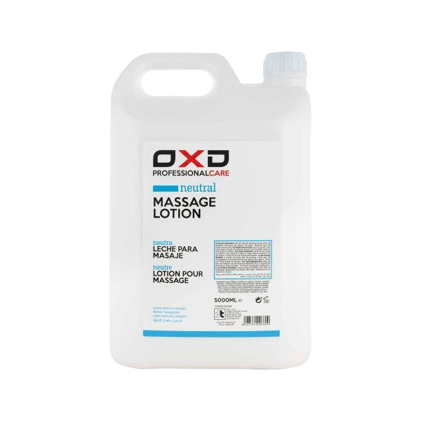 OXD Professional Care - Massage Lotion - Neutraal - 5000ml - OXD Professional Care massage lotion – geurloos, huidvriendelijk en efficiënt. Geschikt voor elk huidtype. Ideaal voor praktijkgebruik.