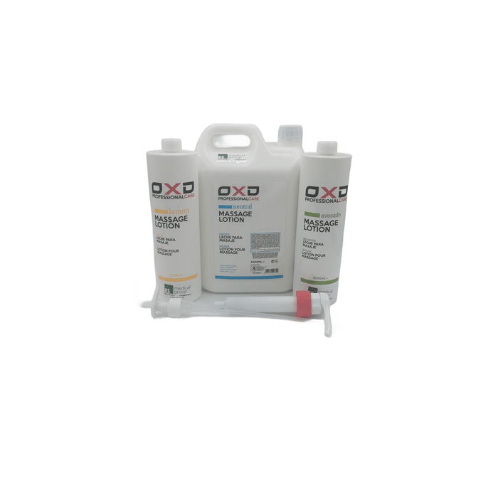 OXD Professional Care - Massage Lotion - Neutraal - 5000ml - OXD Professional Care massage lotion – geurloos, huidvriendelijk en efficiënt. Geschikt voor elk huidtype. Ideaal voor praktijkgebruik.