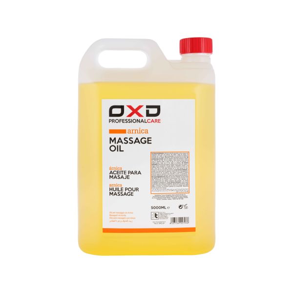 OXD Professional Care - Massage Olie - Arnica - 5000ml -  Voor professioneel gebruik in massagepraktijk. Natuurlijke ondersteuning bij spiervermoeidheid. Ideaal voor stijve spieren en herstel. Perfect voor wellness en fysiotherapie.