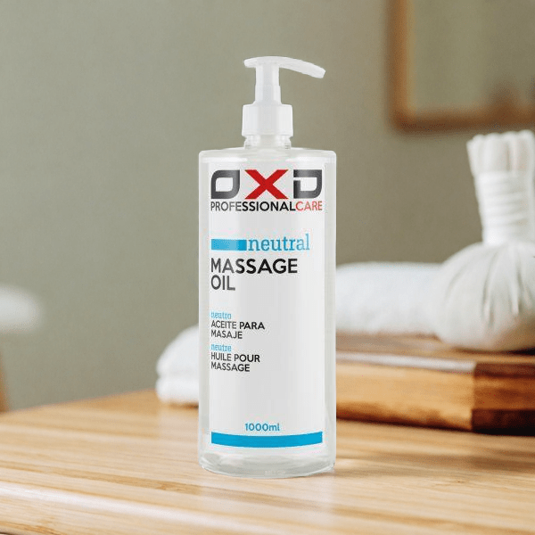 OXD Professional Care - Massage Olie - Neutraal - 1000ml - KS Medical Group - Professionele kwaliteit in handige 1 liter fles. Geurloos en geschikt voor gevoelige huid. Ideaal voor therapeuten en salons.