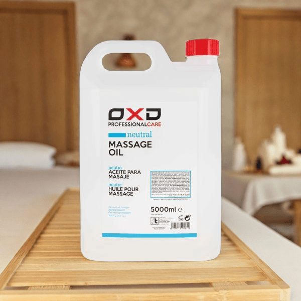 OXD Professional Care - Massage olie - Neutraal - 5000ml - KS Medical Group - Geurloze olie voor professioneel masseren. Geschikt voor alle huidtypes in grote verpakking van 5 liter voor dagelijks gebruik. 