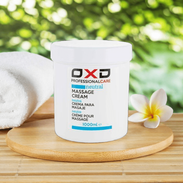 OXD Professional Care - Neutrale Massage Crème - 1000ml. Professioneel, Geurloos en Huidvriendelijk