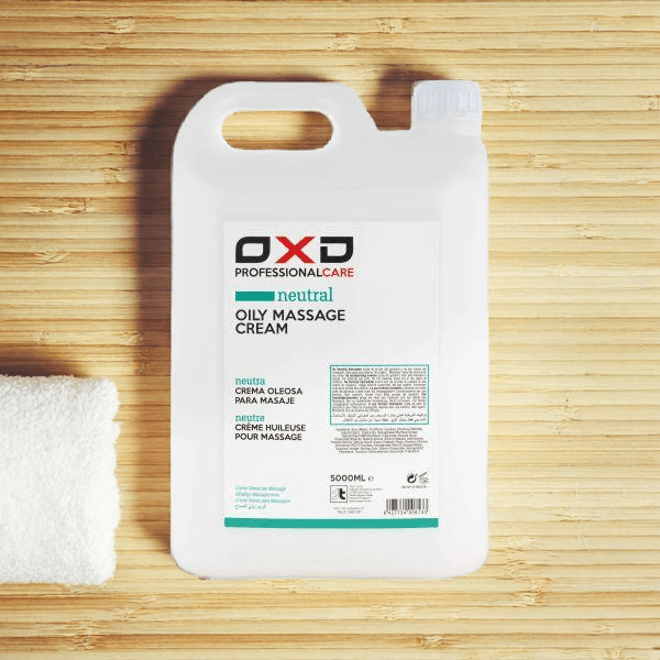 OXD Oily Massagecrème Neutraal 5000ml – Professionele kwaliteit in grootverpakking