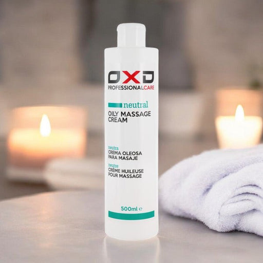 OXD Professional Care - Oily Massage Cream - Neutraal - 500ml
Olieachtige&nbsp;neutrale massagecrème voor professioneel gebruik
