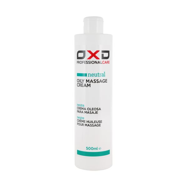 OXD Professional Care - Oily Massage Cream - Neutraal - 500ml
Olieachtige & neutrale massagecrème voor professioneel gebruik