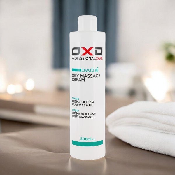 OXD Professional Care - Oily Massage Cream - Neutraal - 500ml
Olieachtige&nbsp;neutrale massagecrème voor professioneel gebruik