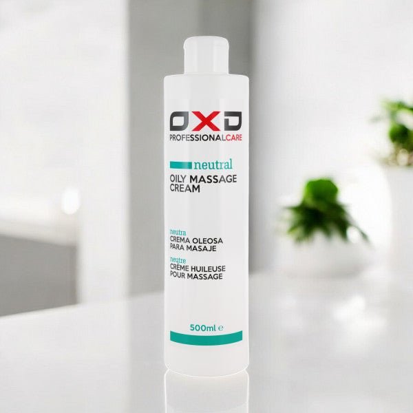 OXD Professional Care - Oily Massage Cream - Neutraal - 500ml.
Olieachtige&nbsp;neutrale massagecrème voor professioneel gebruik