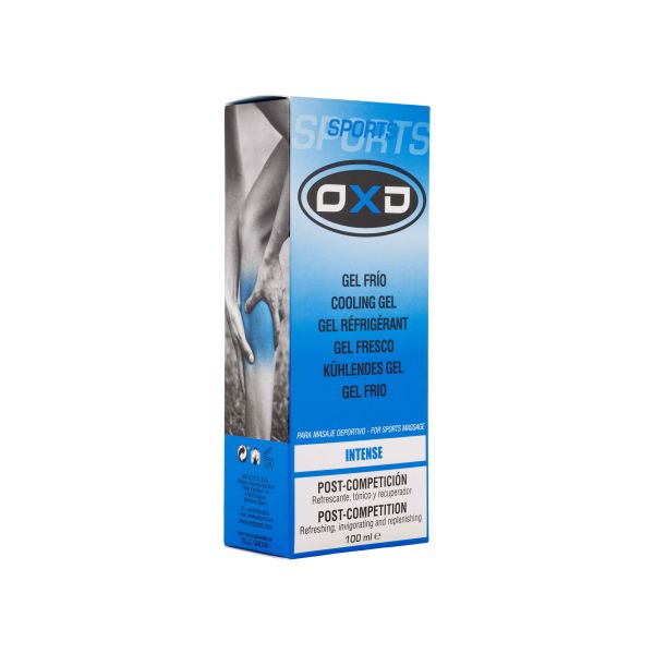 OXD Sports - Cooling Gel - Intense - 100ml - Verkoelende Gel - Krachtige verkoelende gel voor spieren. Direct effect bij spiervermoeidheid, ideaal voor na het sporten.