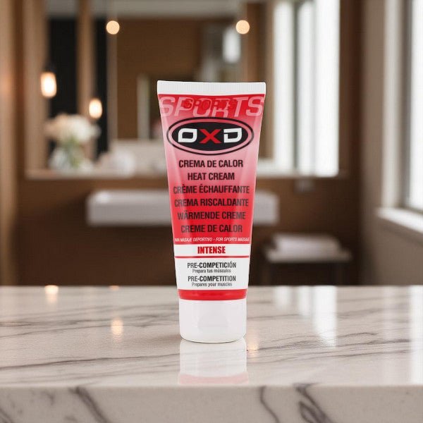 OXD Sports - Heat Cream - Intense - 100ml - Verwarmende Crème. Intense warmte crème – Krachtige warmte voor diepe spieractivering.