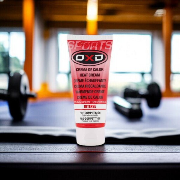 OXD Sports - Heat Cream - Intense - 200ml - Verwarmende Crème. Intense warmte crème – Krachtige warmte voor voorbereiding en preventie.