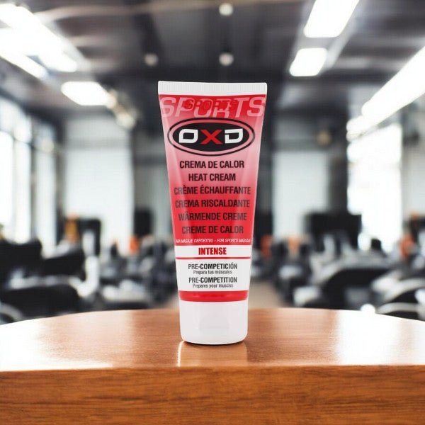 OXD Sports - Heat Cream - Intense - 200ml - Verwarmende Crème. Intense warmte crème – Krachtige warmte voor voorbereiding en preventie.