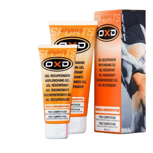 OXD Sports - Replenishing Gel - 100ml. Verfrissende herstellende gel voor spieren. Ideaal voor na het sporten of zware fysieke inspanning.