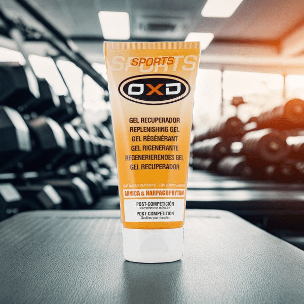 OXD Sports - Replenishing Gel - 200ml. Verzorgende herstel gel voor spieren. Verfrist spieren en kalmeert vermoeid gevoel.