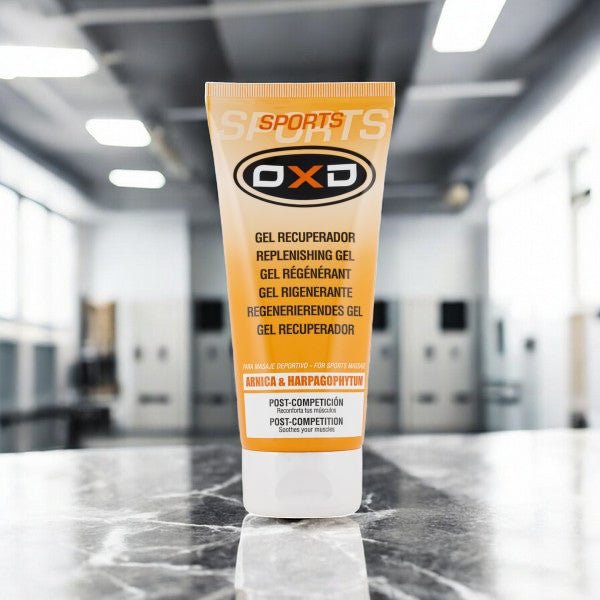OXD Sports - Replenishing Gel - 200ml. Verzorgende herstel gel voor spieren. Verfrist spieren en kalmeert vermoeid gevoel.