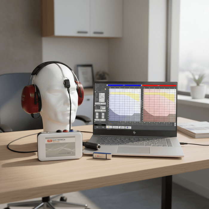 PC Audiometer 820M met lucht en been begeleiding - KS Medical Group